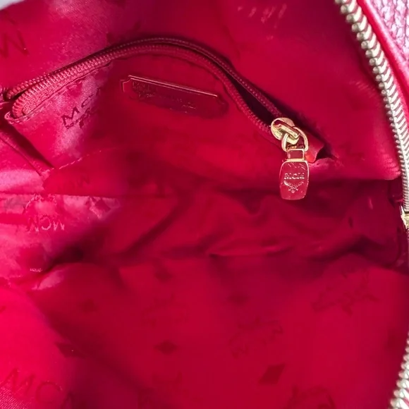 Vintage MCM tambourine crossbody bag - Picture 6 of 9